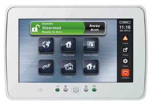 Home Security Touchpad - Houston